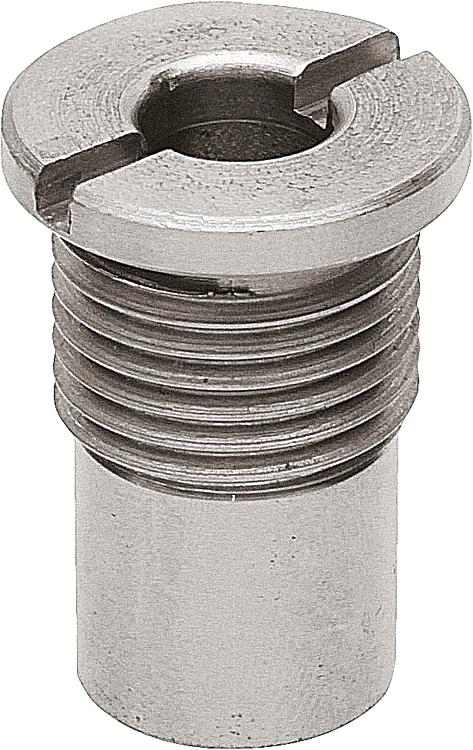 Clamping bushings with balls